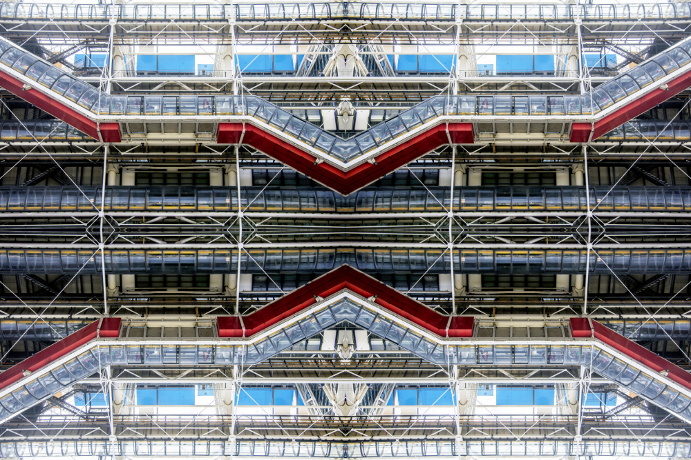 Centre Pompidou od Alessio Trerotoli