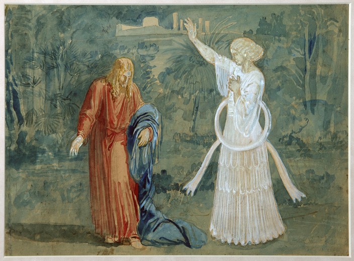 Christ in Gethsemane od Alexander Andrejewitsch Iwanow