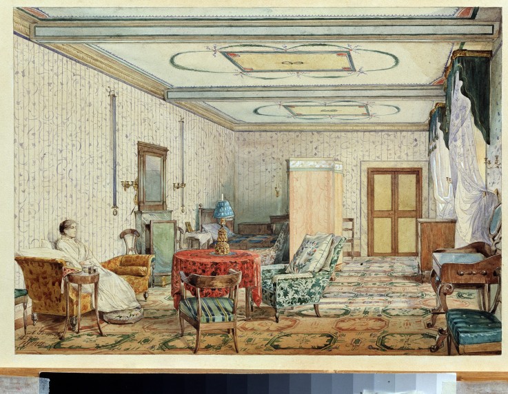 Interior od Alexander Andrejewitsch Iwanow