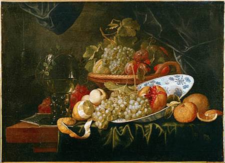 Still Life of Fruit od Alexander Coosemans