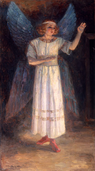 The archangel Gabriel od Alexander Jakowlevitsch Golowin