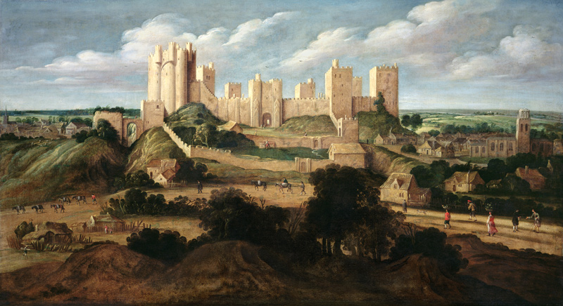 Pontefract Castle od Alexander Keirincx