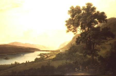 View of Loch Ness od Alexander Nasmyth