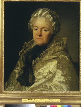 Portrait of Countess Ekaterina Andreyevna Chernysheva, née Ushakova (1715-1779)
