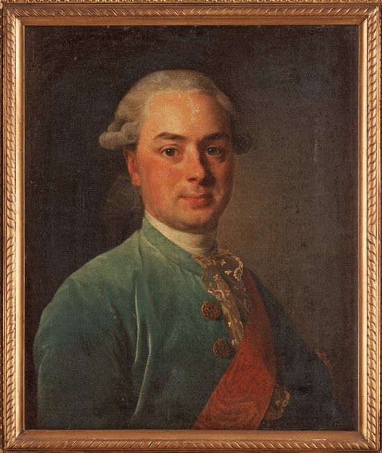 Portrait of the Count Ivan Ivanovich Shuvalov (1727-1797) od Alexander Roslin