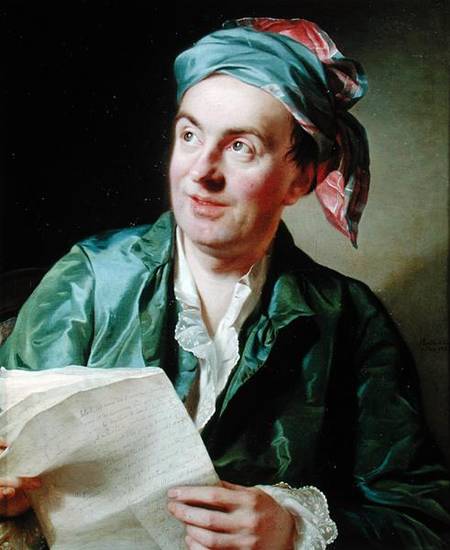 Portrait of Jean-Francois Marmontel (1723-99) od Alexander Roslin