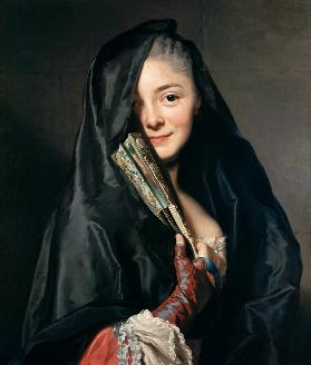 Lady with veil