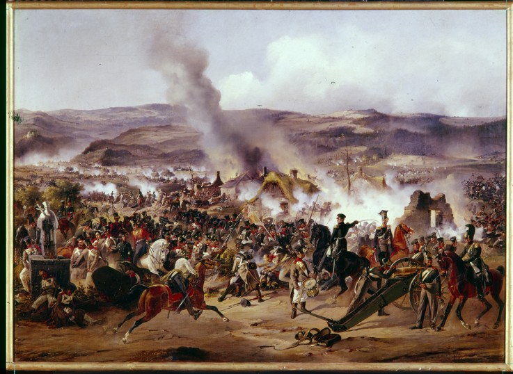 The Battle of Kulm on 30 August 1813 od Alexander von Kotzebue