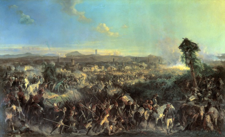 The Battle of Novi on August 15, 1799 od Alexander von Kotzebue