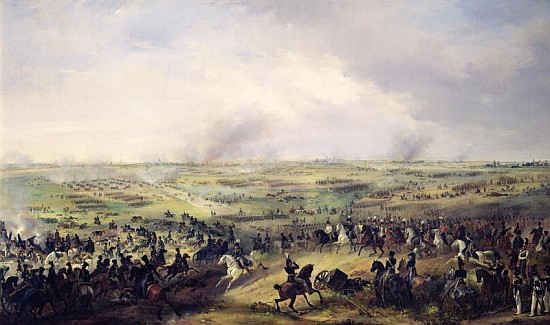 The Battle of Leipzig, 16-19 October 1813 od Alexander Ivanovich Sauerweid