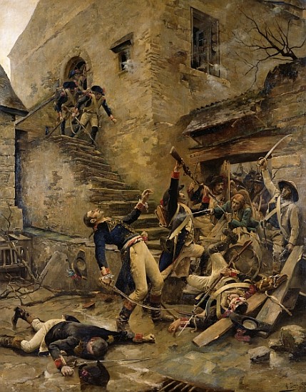 Death of General Beaupuy od Alexandre Bloch