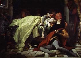 The death of the Francesca since Rimini and the Pablo Malateste od Alexandre Cabanel