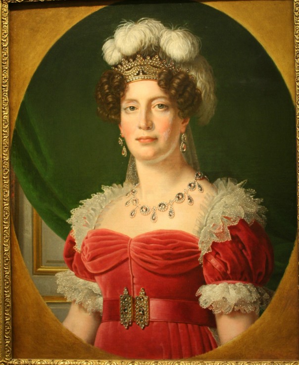 Portrait of Marie Thérèse of France (1778-1851) od Alexandre-Francois Caminade