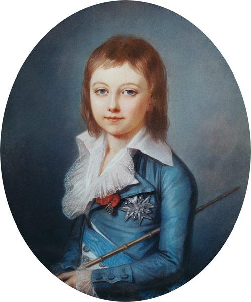 Medallion Portrait of Louis-Charles (1785-95) King Louis XVII of France