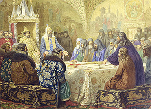 Beginn der russischen Kirchen-Dissidenz 1634 od Alexej Danilovich Kivschenko