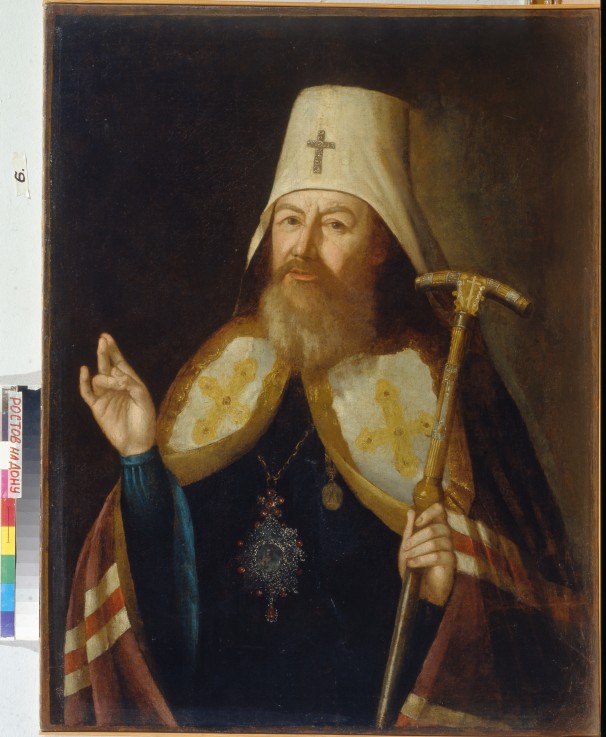 Metropolitan Gavriil (Petrov) of Novgorod and St. Petersburg (1730-1801) od Alexej Petrowitsch Antropow