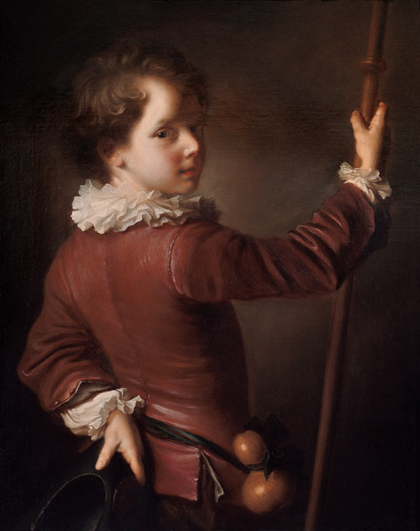 Portrait of a Young Pilgrim od Alexis Grimou