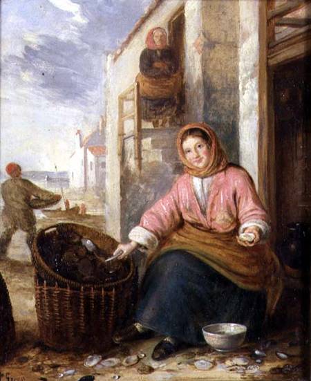 Newhaven Fishwife od Alfred H. Green