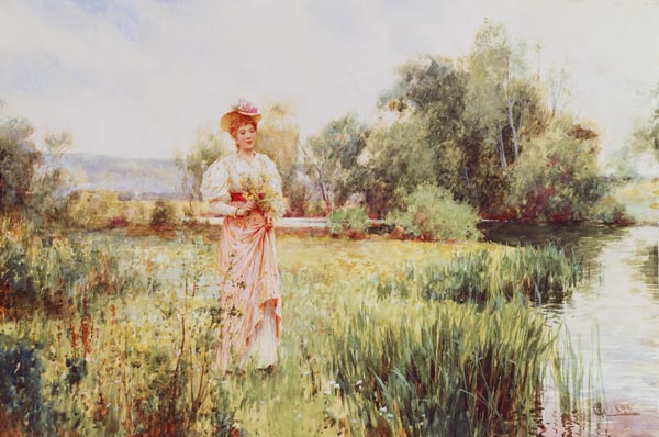 By the River od Alfred I Glendening