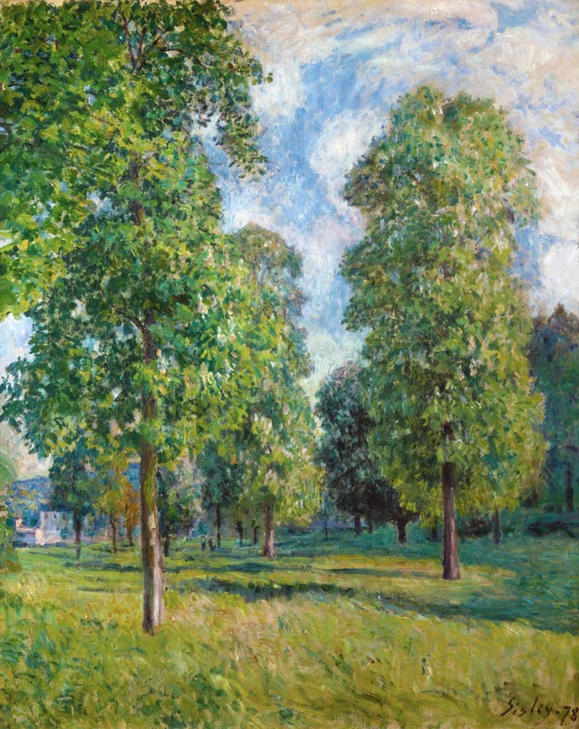 Landscape at Sevres od Alfred Sisley
