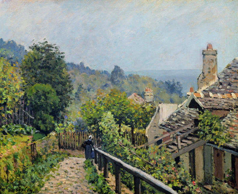 Louveciennes or, The Heights at Marly od Alfred Sisley