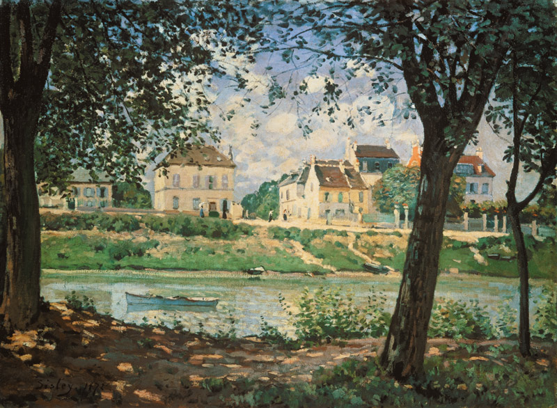 Villeneuve-la-Garenne od Alfred Sisley