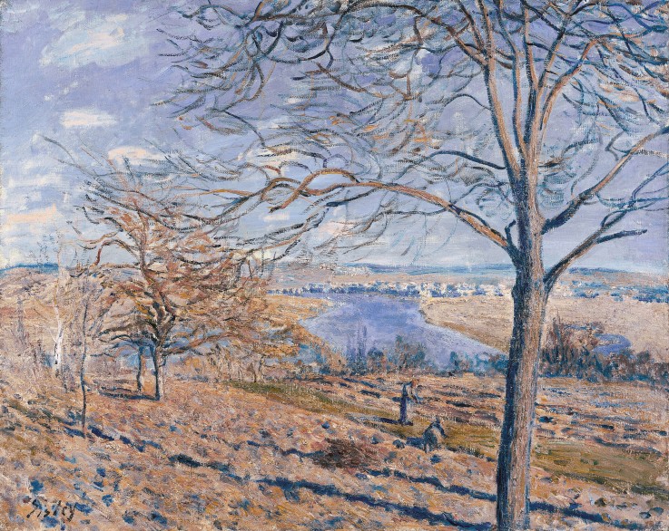 Banks of the Loing - Autumn Effect od Alfred Sisley