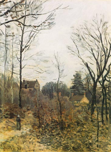 Autumn in Louveciennes od Alfred Sisley