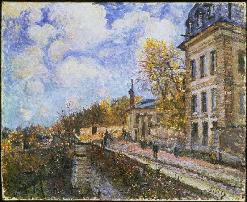The manufactory in Sèvres. od Alfred Sisley