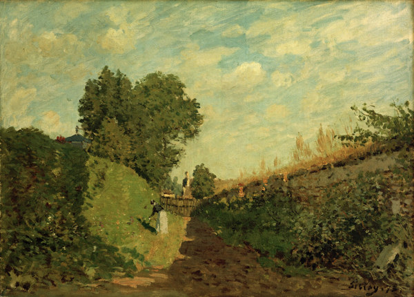 Sisley / The garden / 1873 od Alfred Sisley
