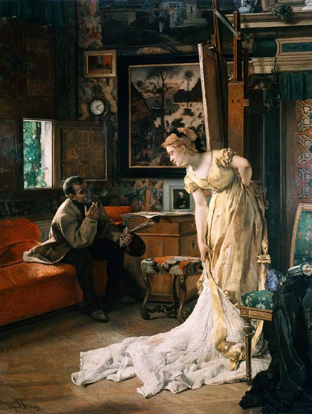 The Atelier od Alfred Stevens