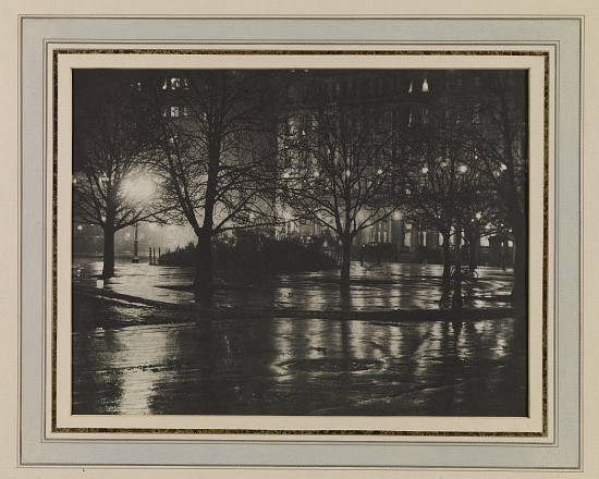 Reflections - Night (New York) od Alfred Stieglitz