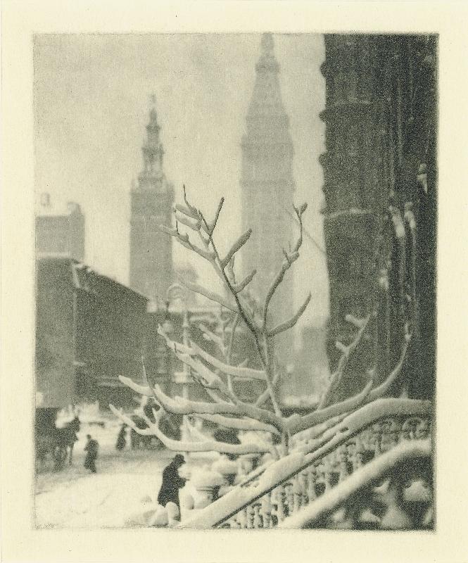 Zwei Türme, New York (aus: Camera Work) od Alfred Stieglitz