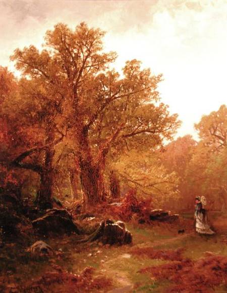 Autumn Stroll od Alfred Thompson Bricher