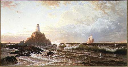 The Lighthouse od Alfred Thompson Bricher