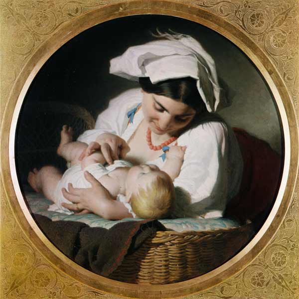Maternité. od Alfred van Muyden
