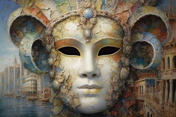 Venetiaans masker od Alida Jorissen