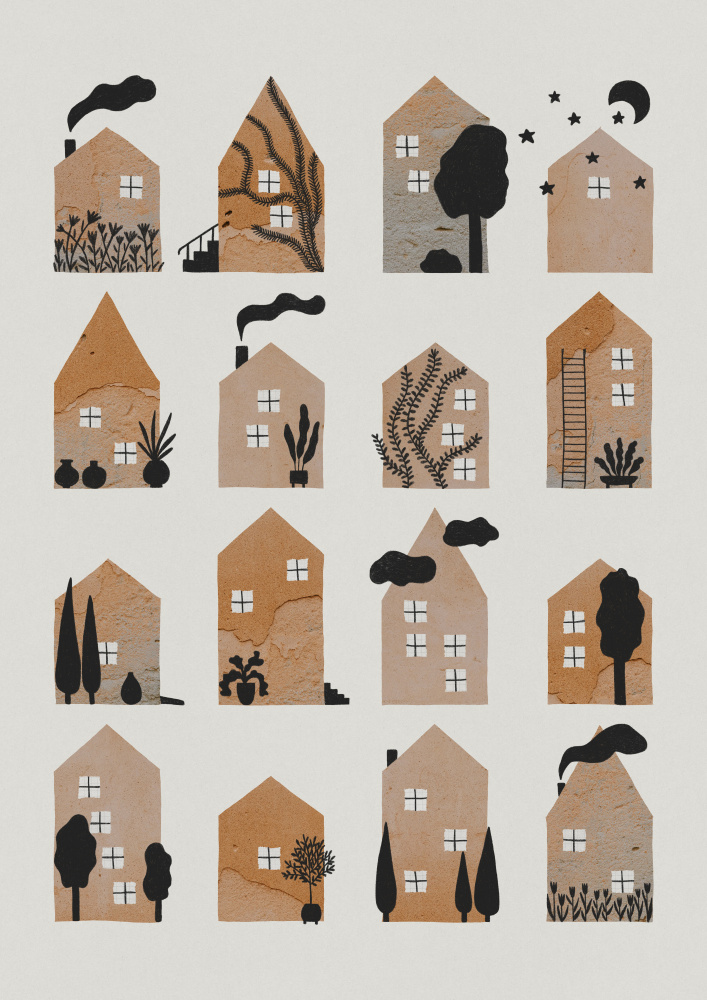 Tiny Houses #2 od Alisa Galitsyna
