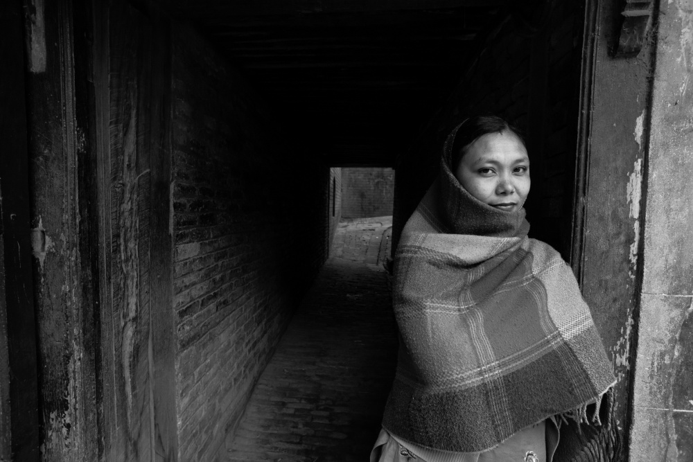 A Nepalese girl od Allan Li wp