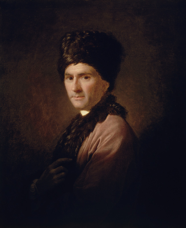 Portrait of Jean-Jacques Rousseau (1712-1778) od Allan Ramsay