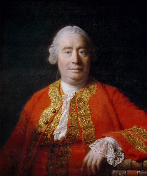 Portrait of David Hume (1711-1776) od Allan Ramsay