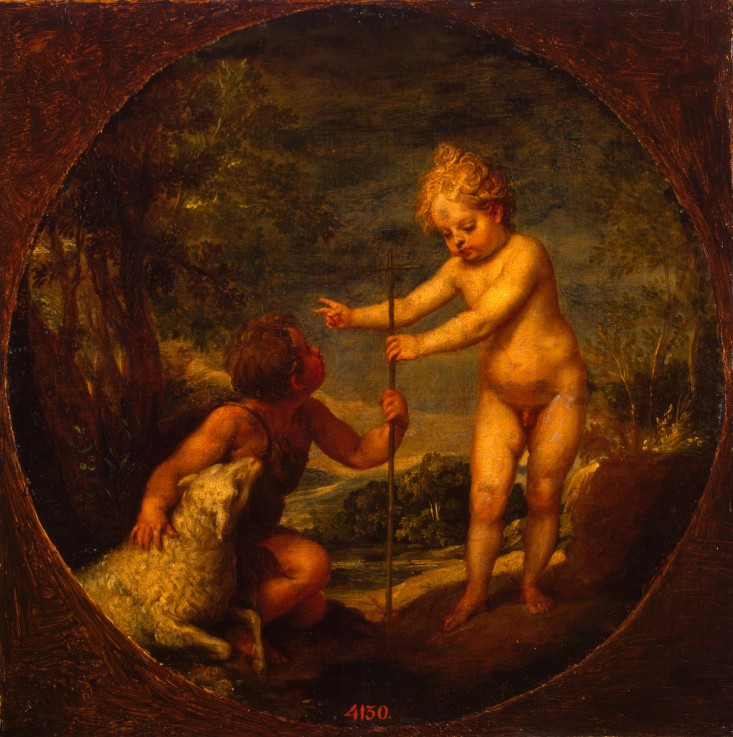 Christ and John the Baptist as Children od Alonso Cano