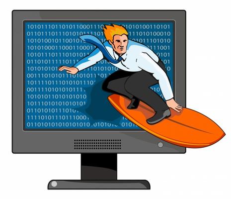 Surfing the net od Aloysius Patrimonio