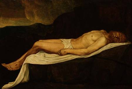 The Dead Christ od Alphonse Legros
