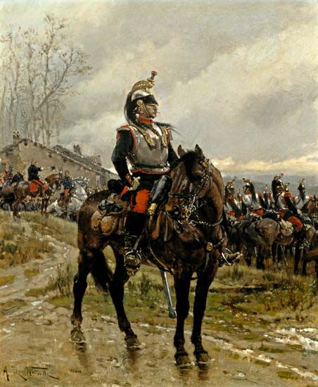 The Hussars od Alphonse Marie de Neuville