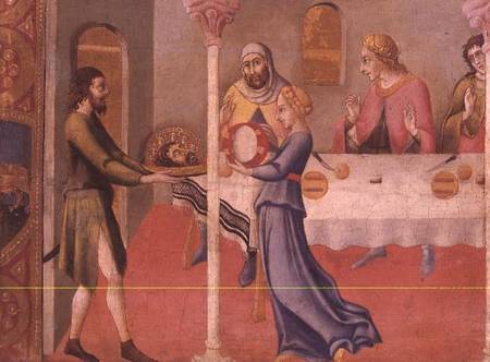 The Dance of Salome od also Ansano di Pietro di Mencio Pietro