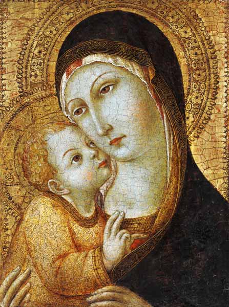 Madonna and Child od also Ansano di Pietro di Mencio Pietro Sano di