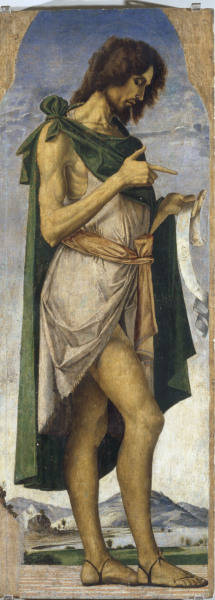 A.Vivarini / John the Baptist / c.1489 od Alvise Vivarini