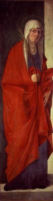 Female Martyr, c.1485-90 (tempera on panel)