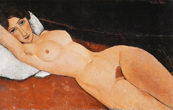 Lying woman act od Amadeo Modigliani